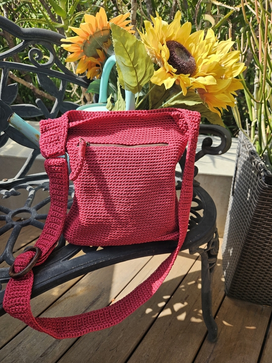 The Sak Handbags - The Sak Handwoven Red Crossbody Bag
